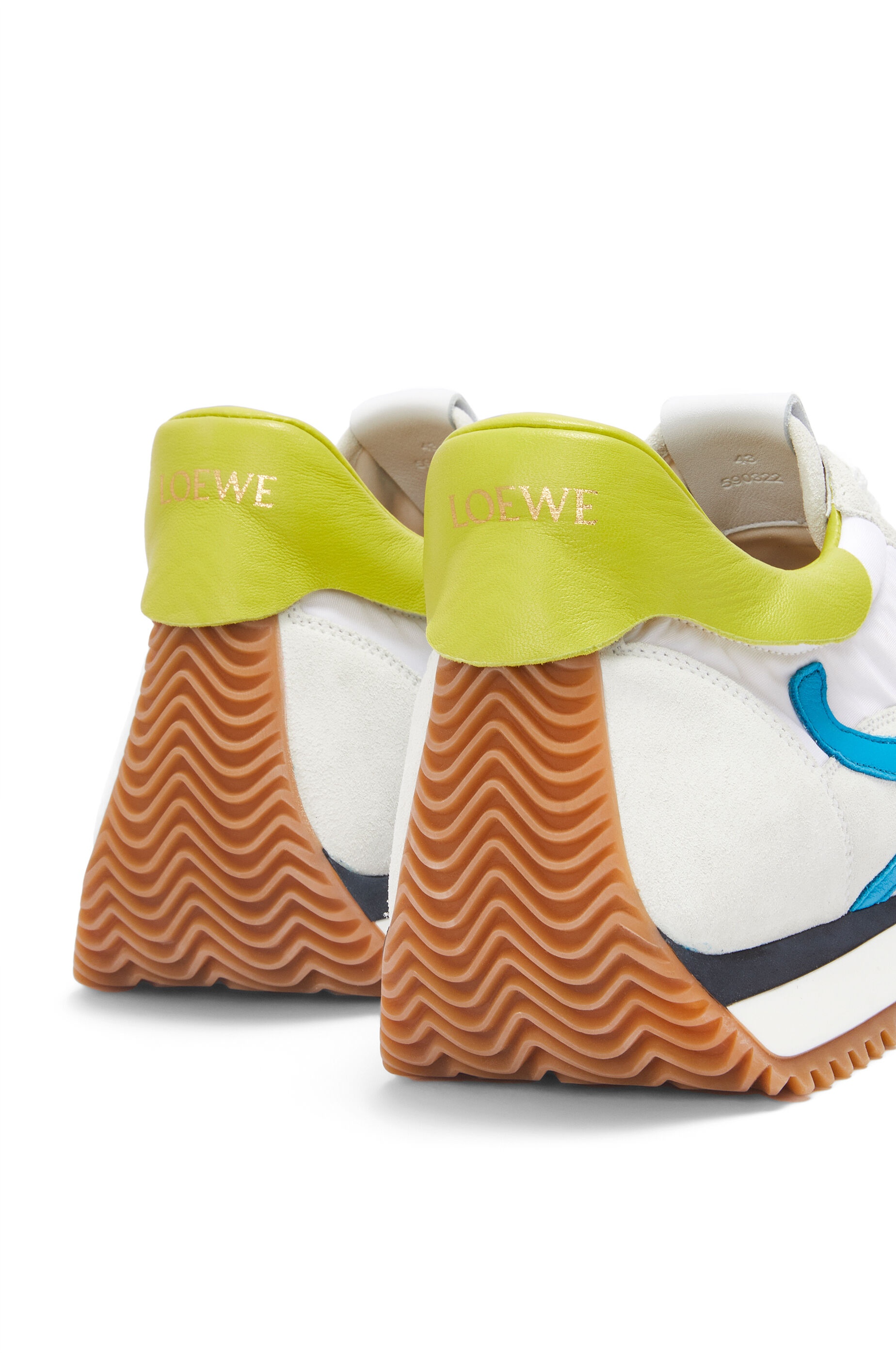 Flow Runner in nylon and suede - 4