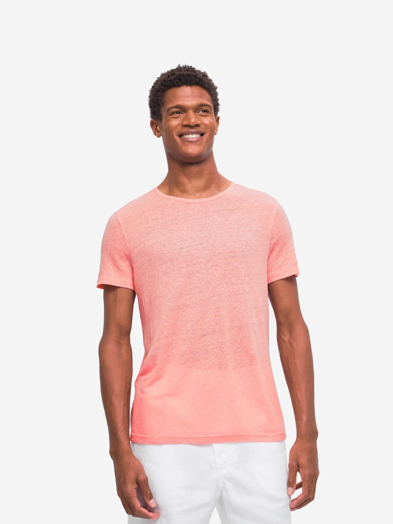 Men's T-Shirt Jordan 2 Linen Peach - 5