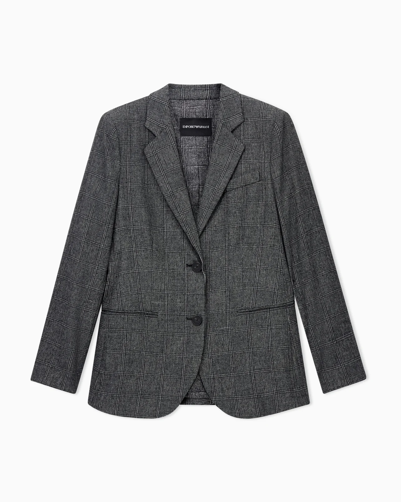 SIGNATURE CAPSULE CHECK FLANNEL BLAZER - 1