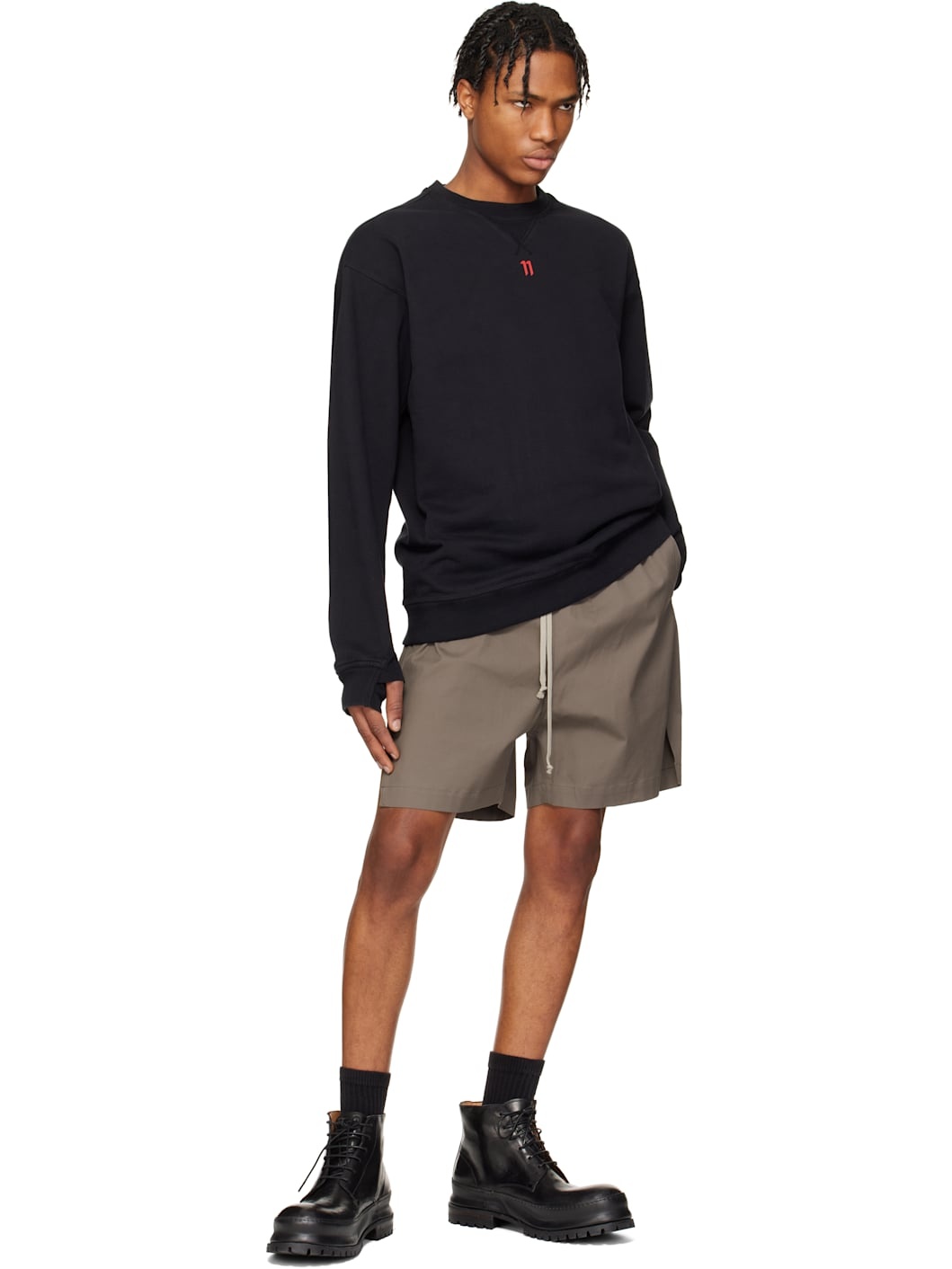 Black CR4 Sweatshirt - 4
