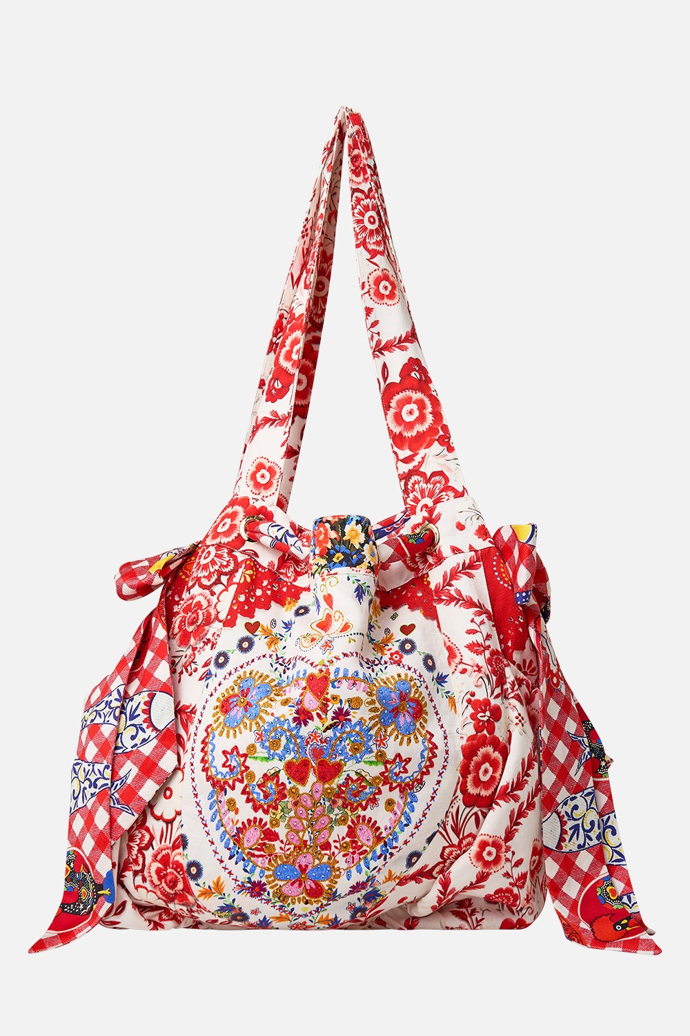 DRAWSTRING BEACH BAG - 1