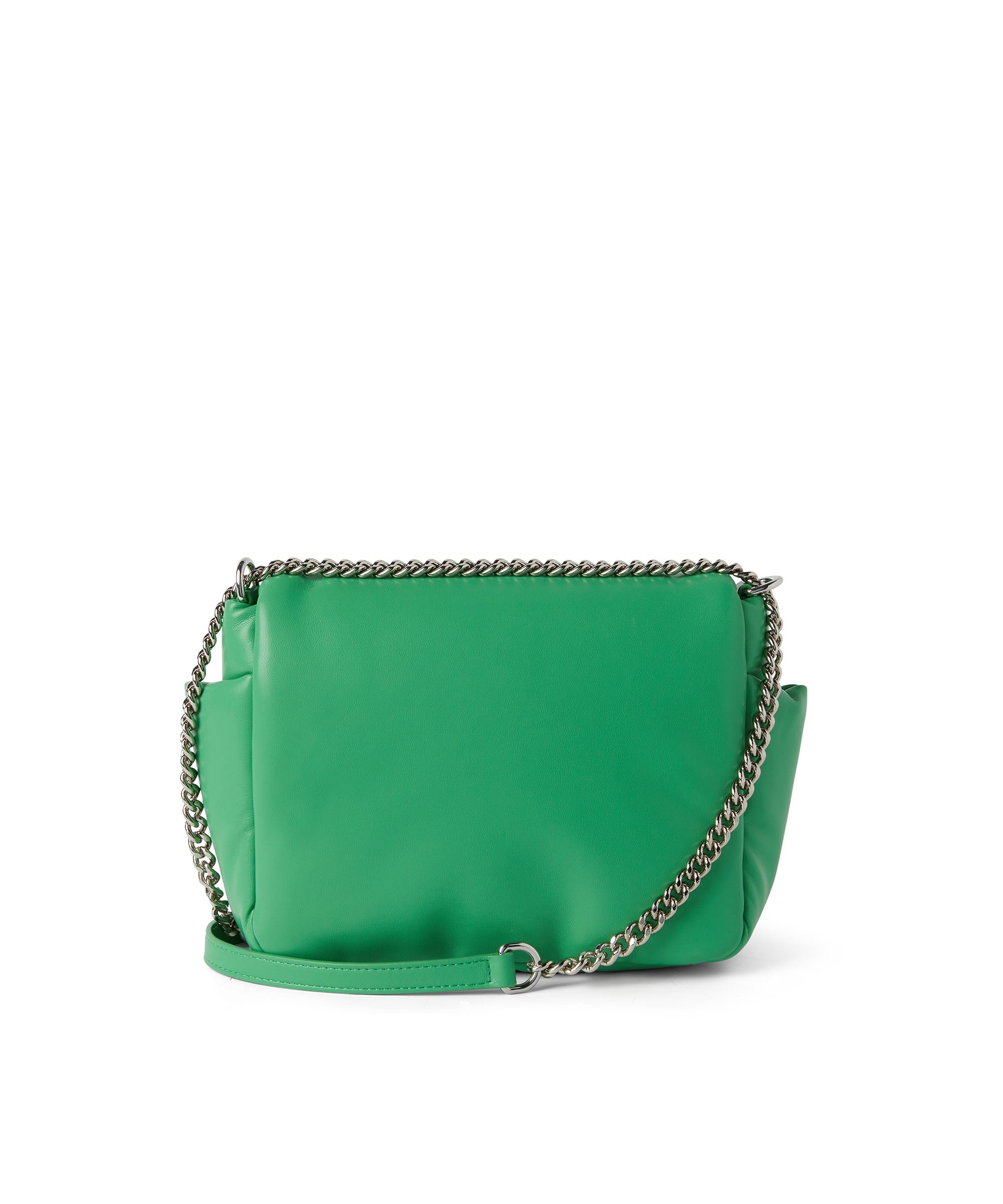Puffer handbag with snap - 2