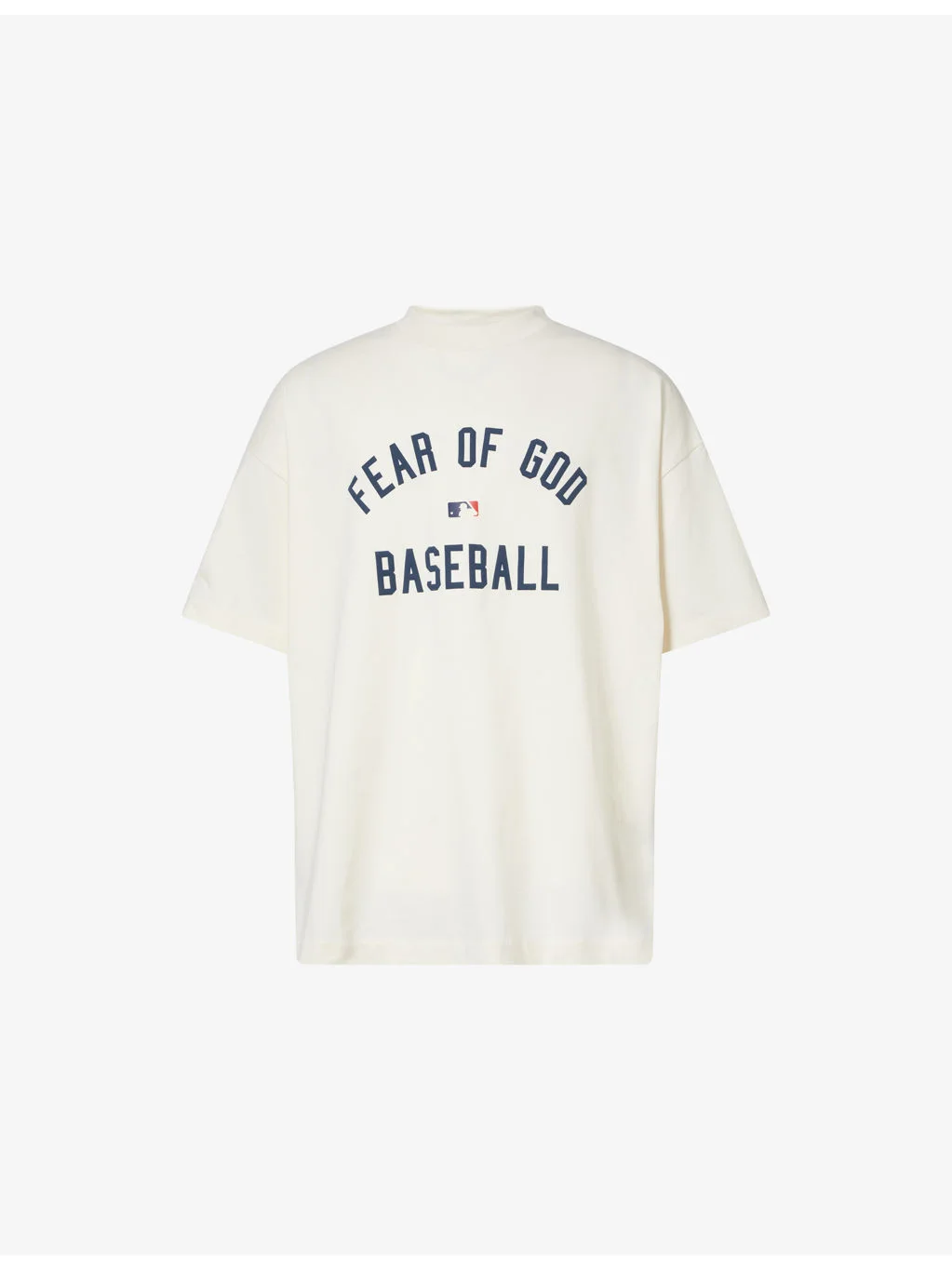 FOG x ESSENTIALS x MLB 90's Fit 90's Fit Crewneck Cotton-Jersey T-Shirt - 1