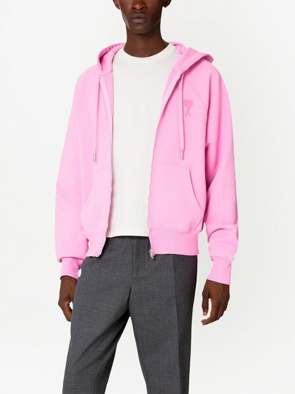 Ami de Coeur zipped hoodie - 4