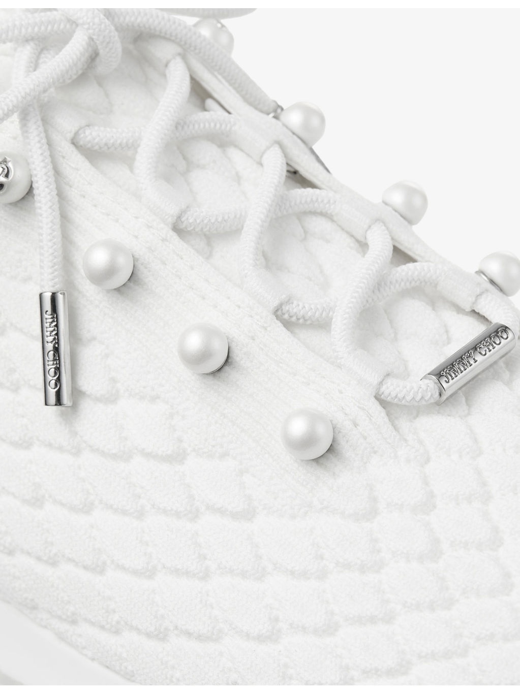 Veles Diamond-Texture Knitted Low-Top Trainers - 5