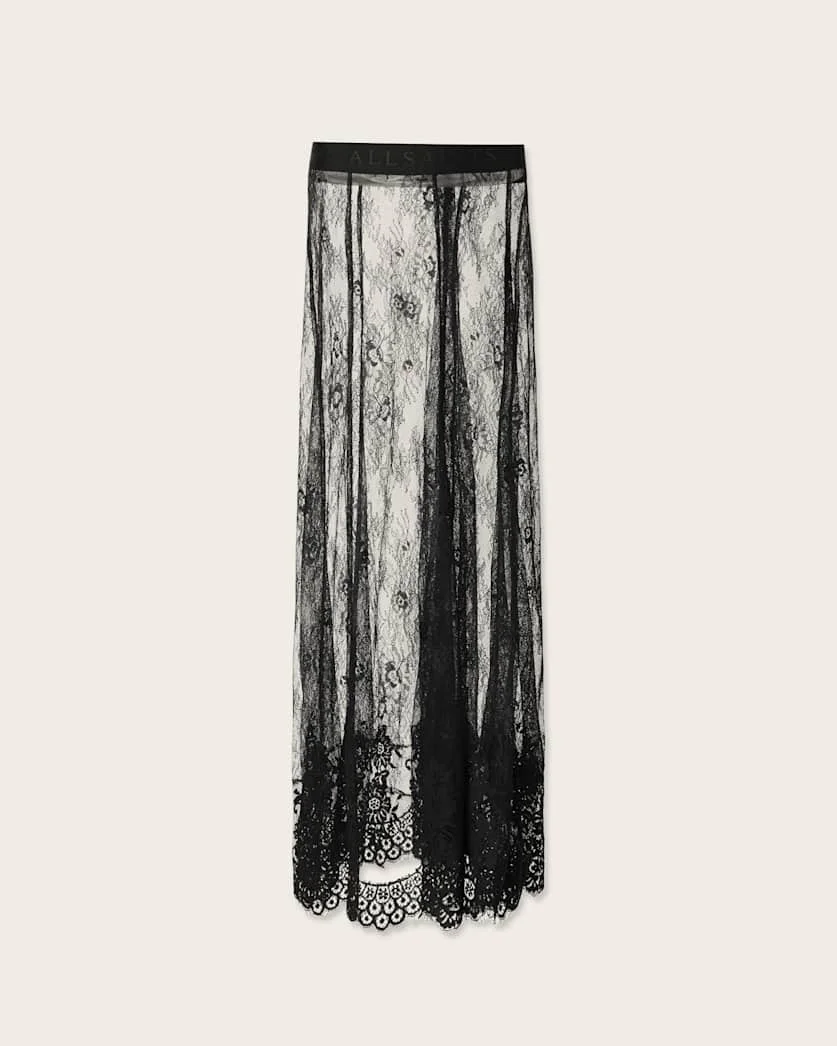 ARRAN LACE ANKLE LENGTH SKIRT - 1