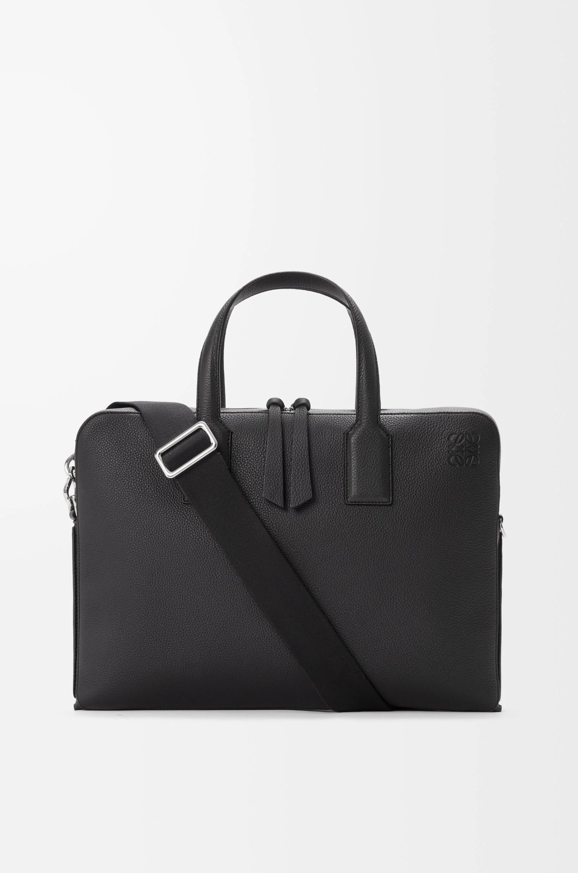 Goya thin briefcase in soft grained calfskin - 1