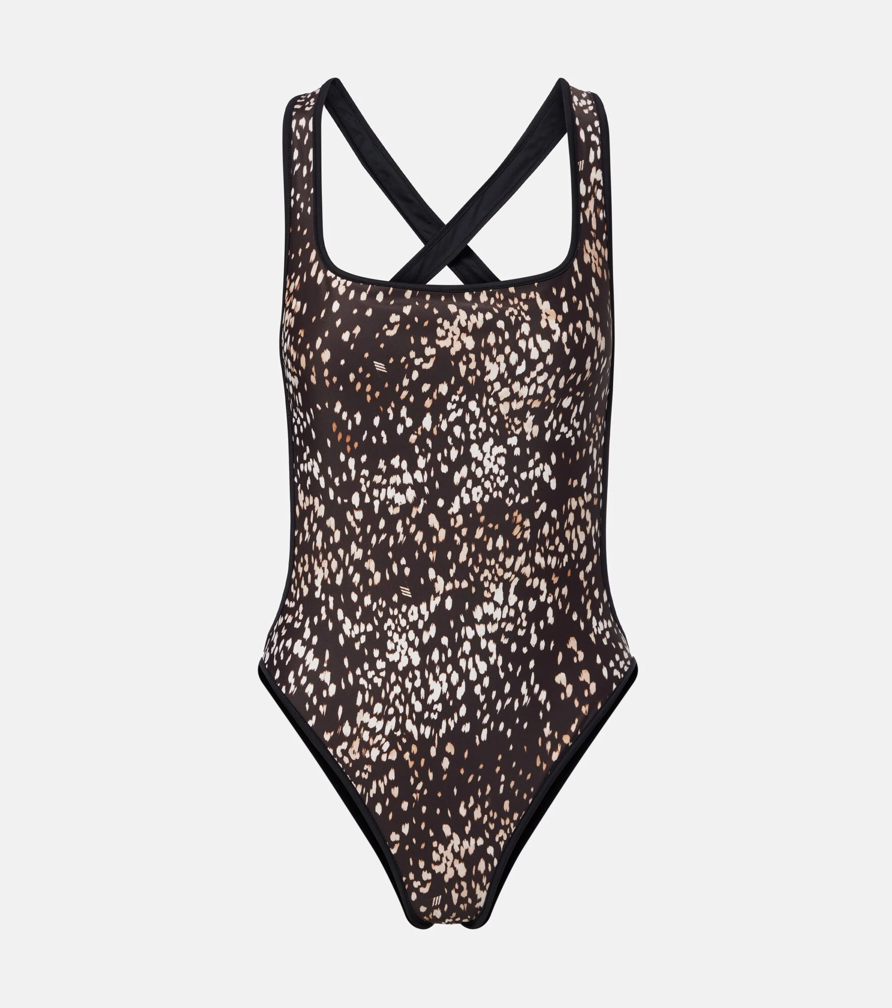 Leopard-print swimsuit - 1