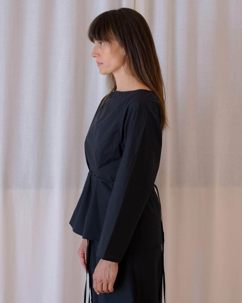Decti Long Sleeve Top - Organic Cotton Poplin 3