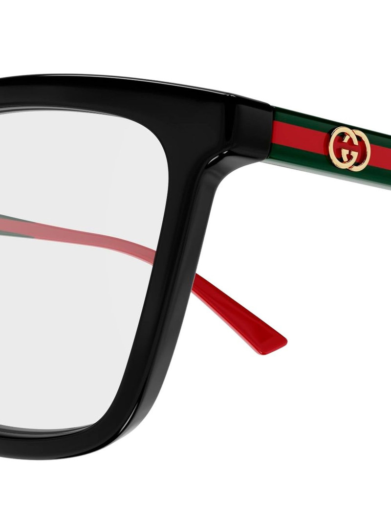 stripe cat-eye glasses 3