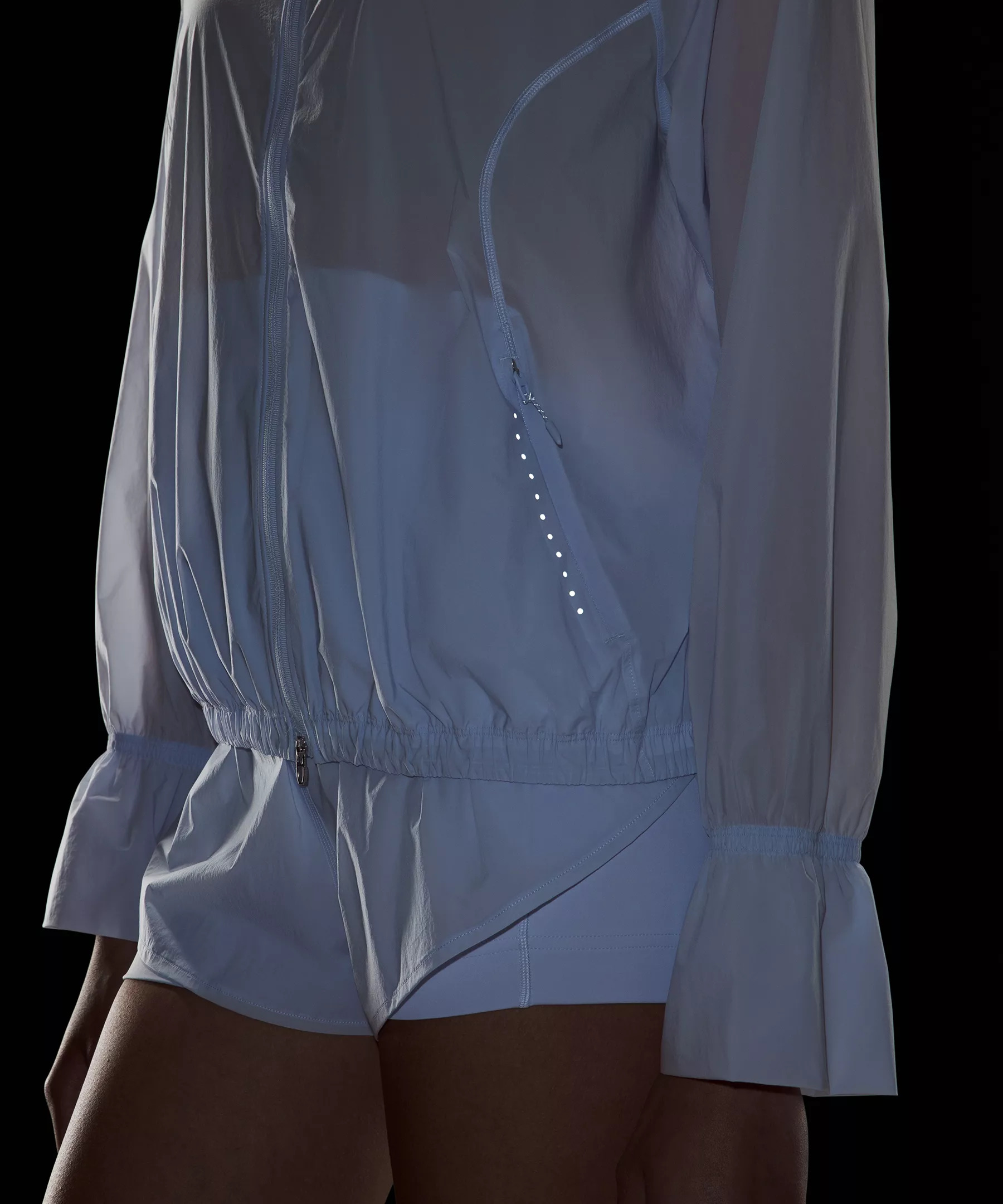 Translucent Hooded Jacket - 9