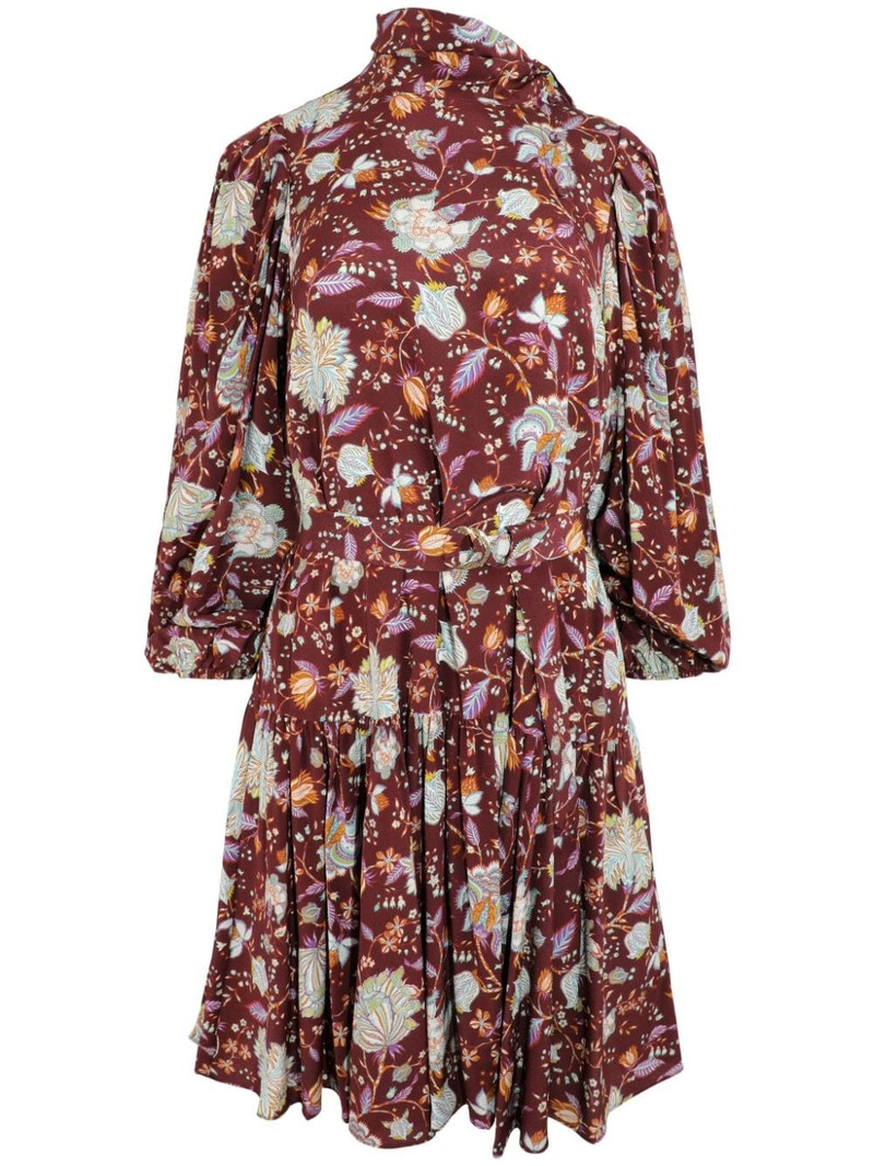 Lula floral-print minidress 1