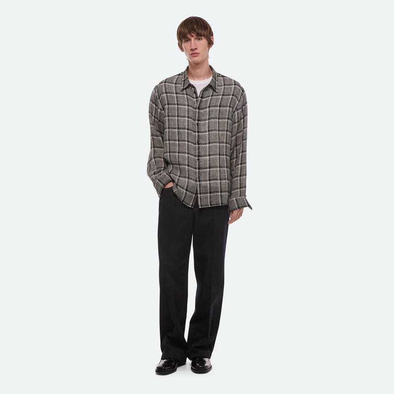 Helmut Lang RELAXED PLAID SHIRT outlook