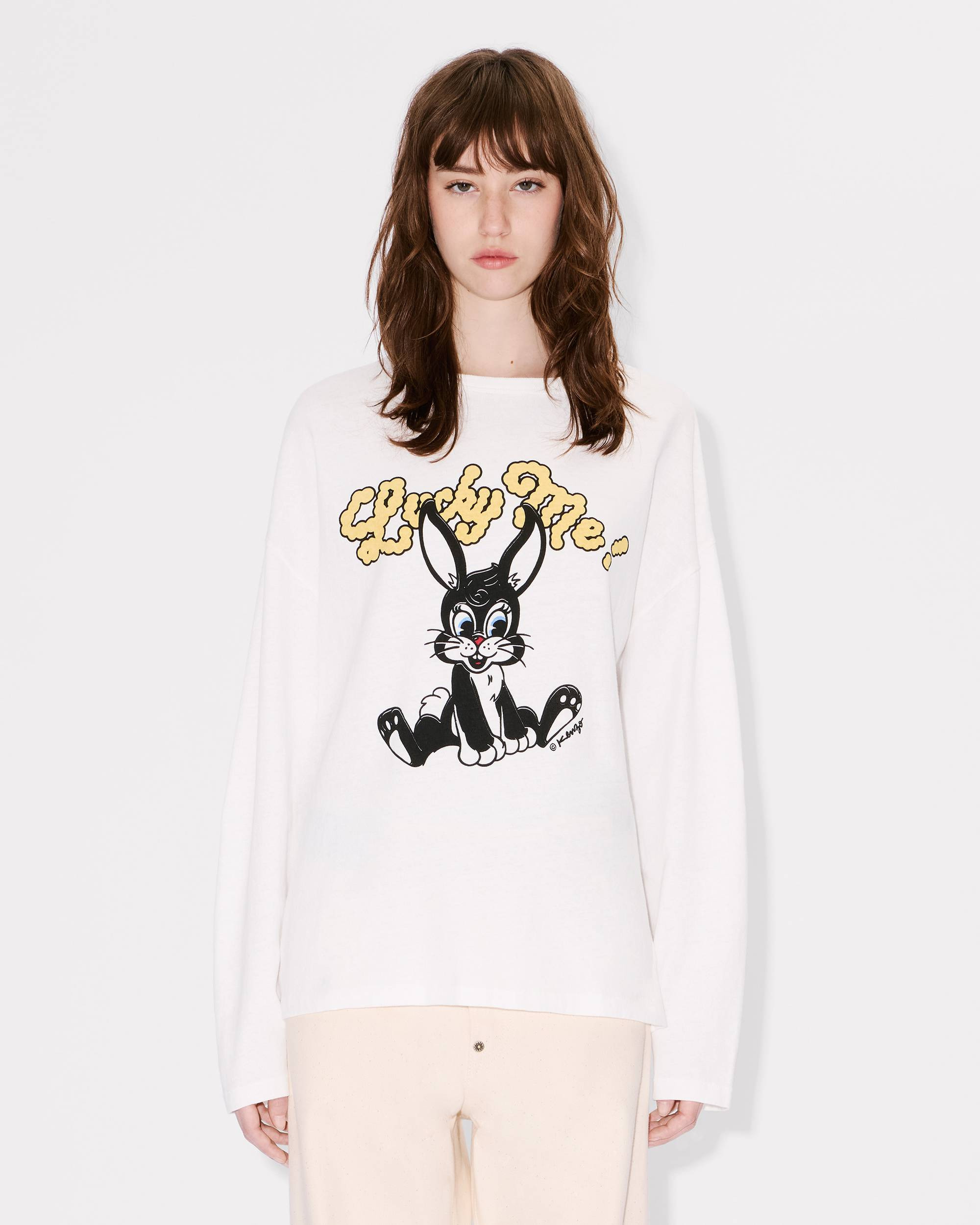 'KENZO Cartoon' long sleeves T-shirt in cotton - 3
