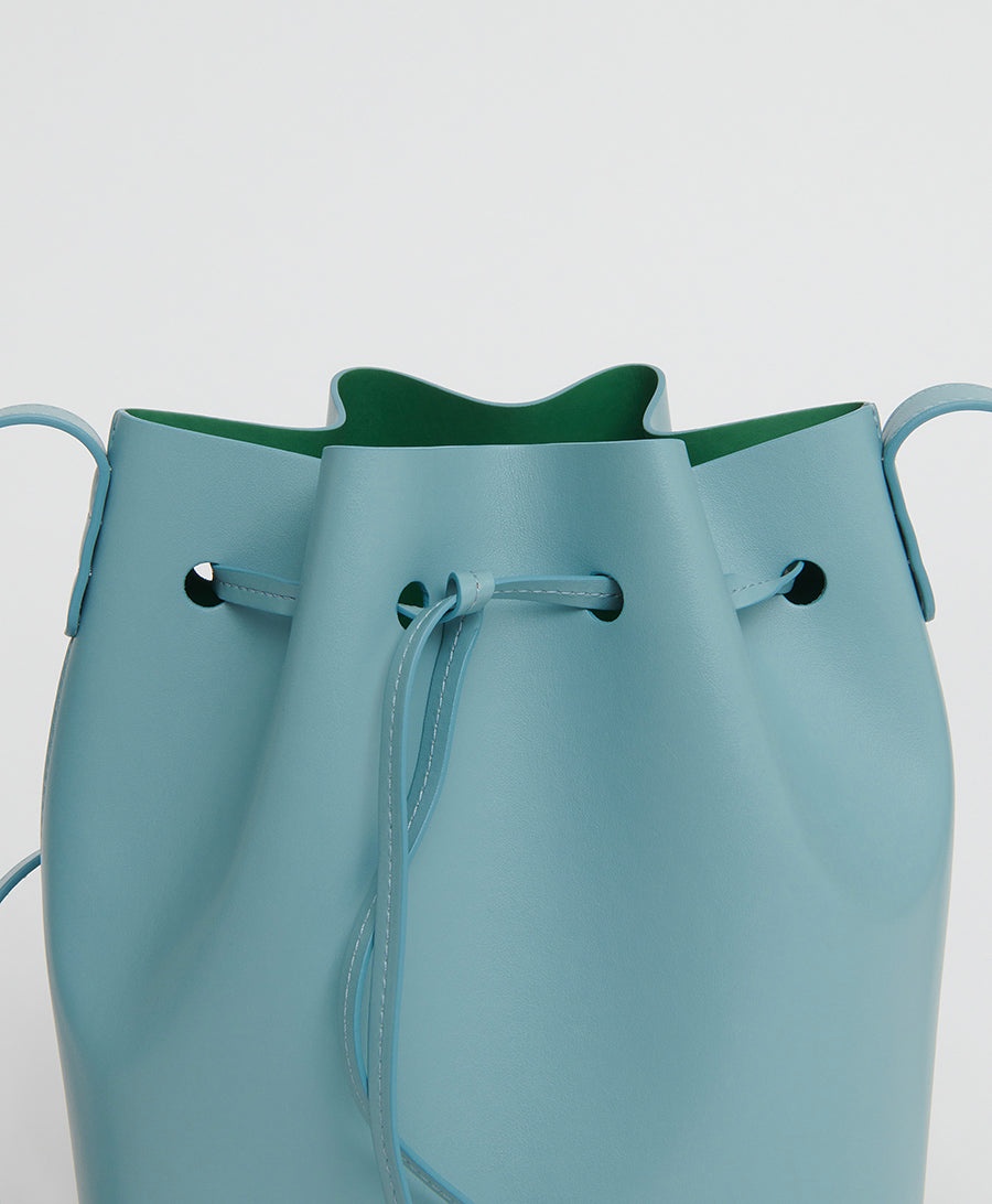 VEGAN APPLE BUCKET BAG - 5