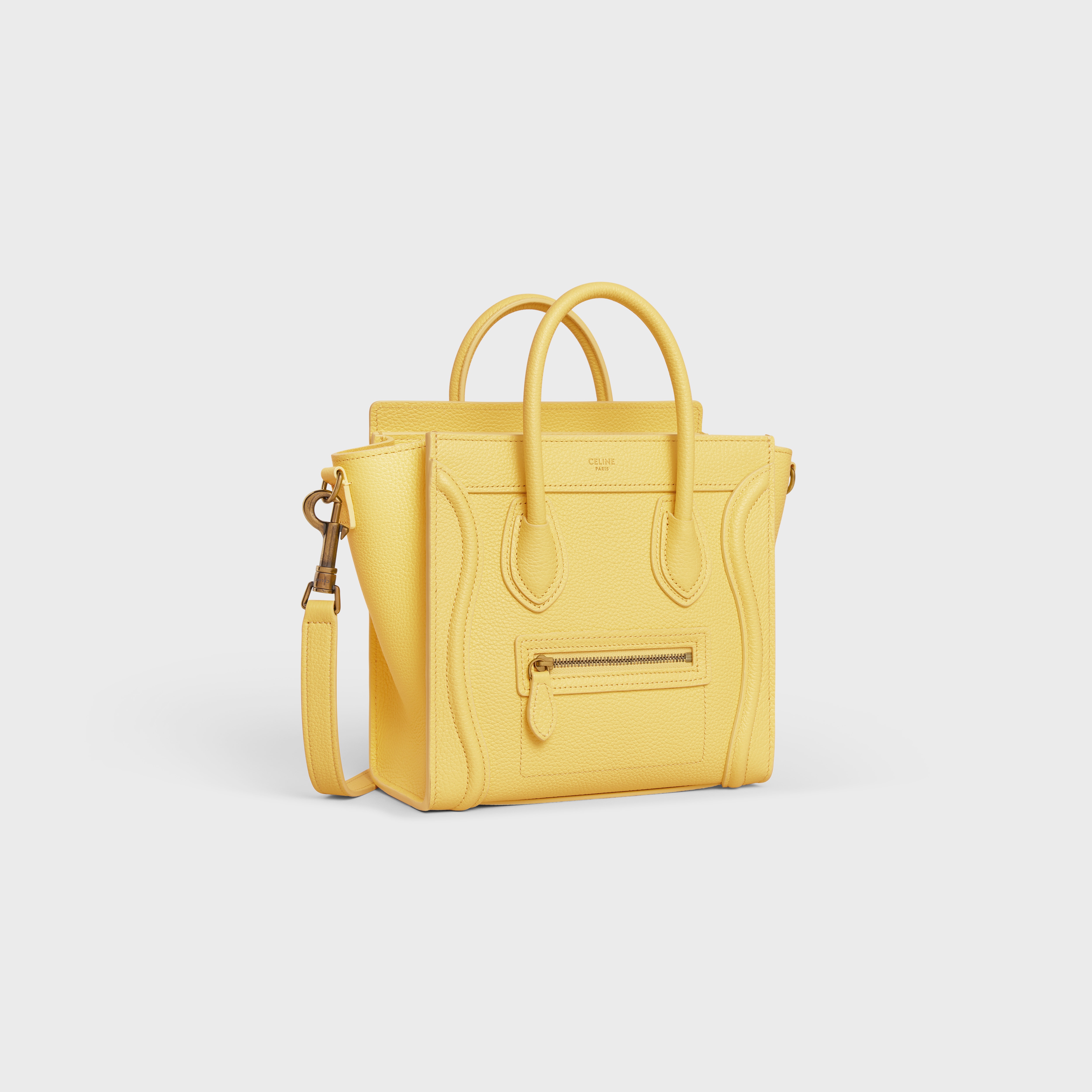 Nano Luggage bag in drummed calfskin - 2