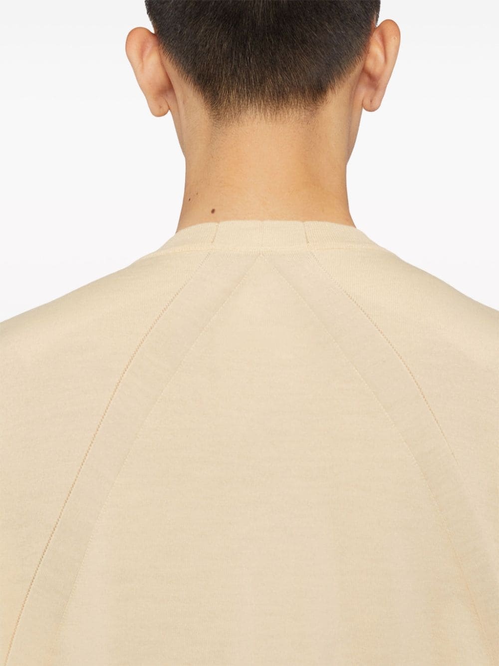 crew-neck wool jumper - 4