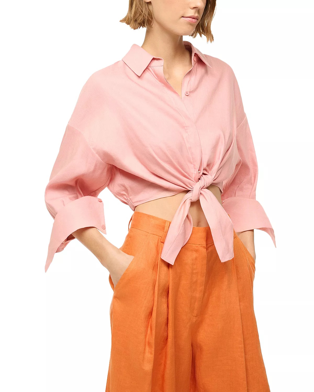Lisa Tie Front Top - 5