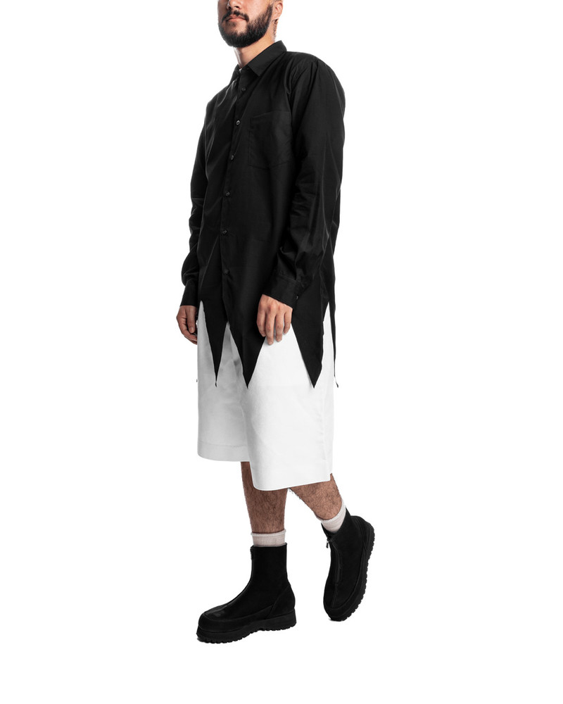Comme des Garçons Homme Plus Knee Length Shorts - White outlook