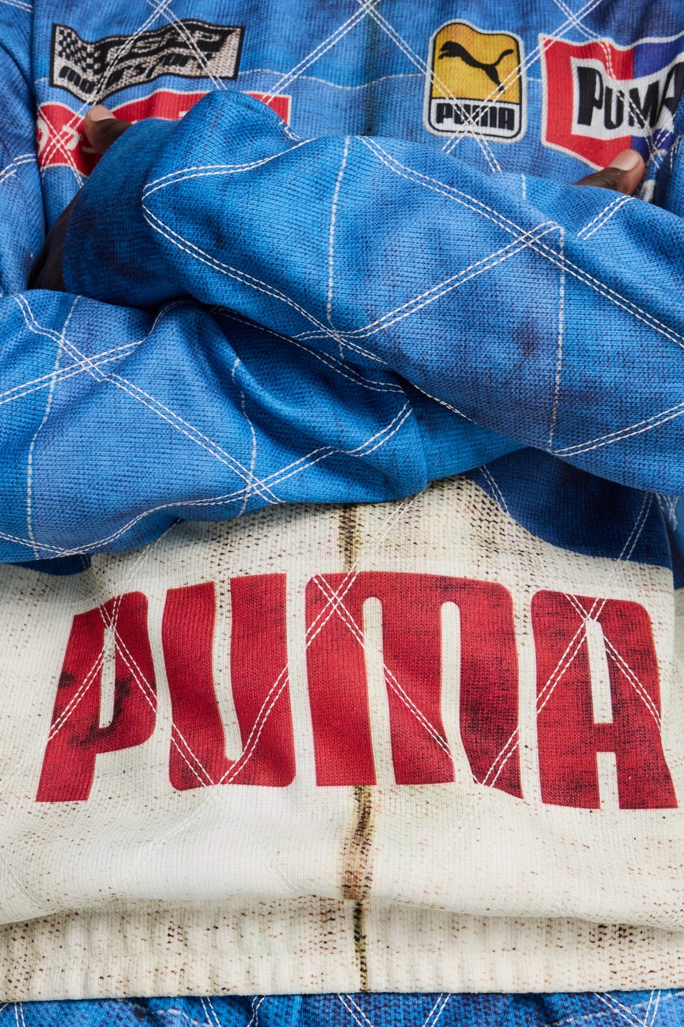 A$AP ROCKY x PUMA Quilted Sweatshirt - 7