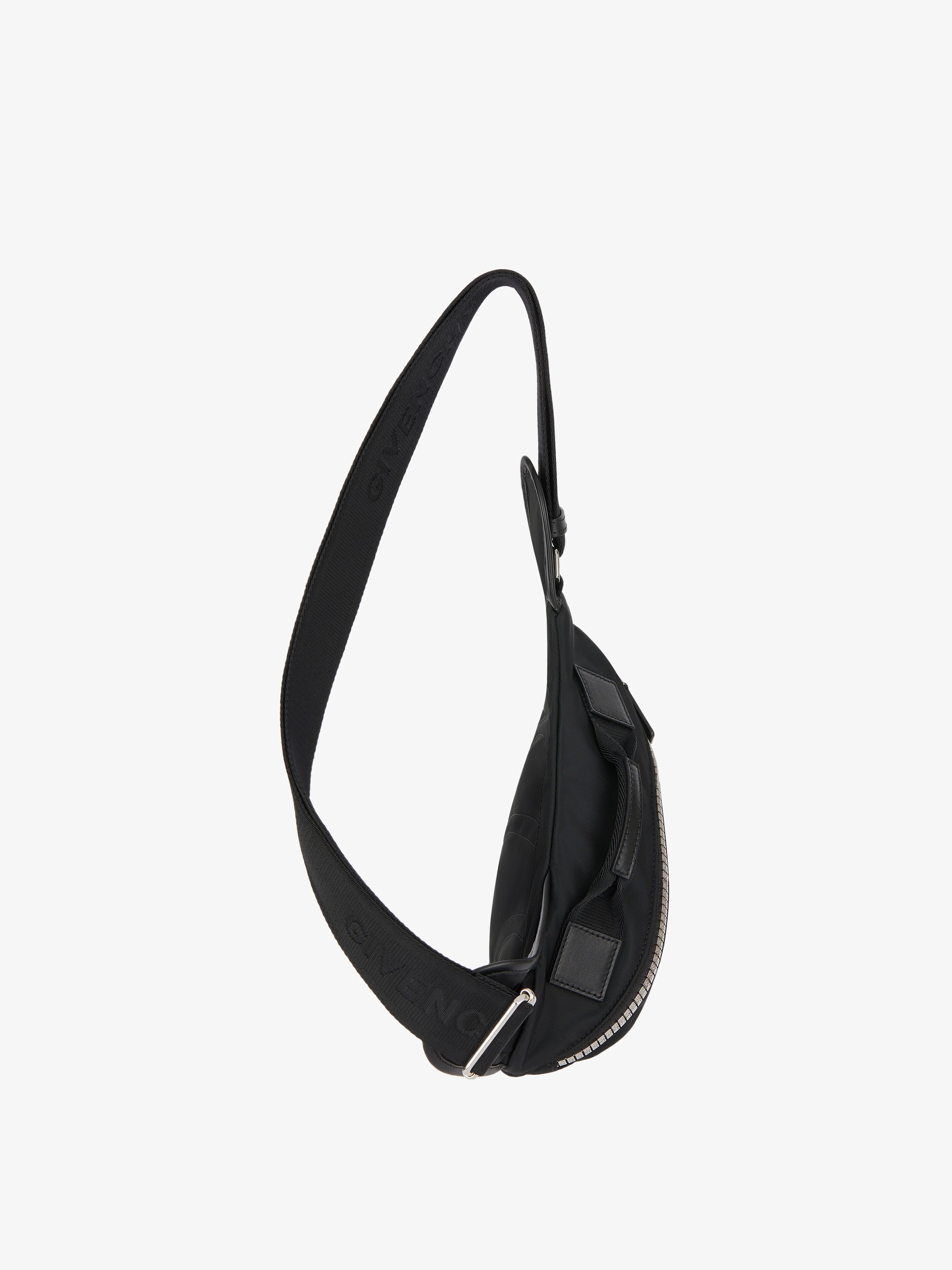 SMALL G-ZIP TRIANGLE BAG IN NYLON - 2