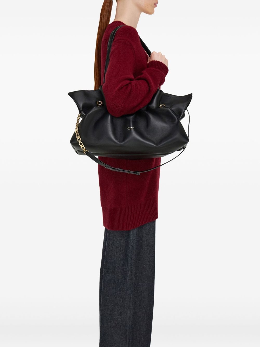 large Piercing shoulder bag - 3