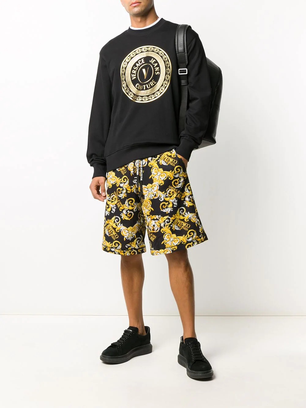 baroque track shorts - 2