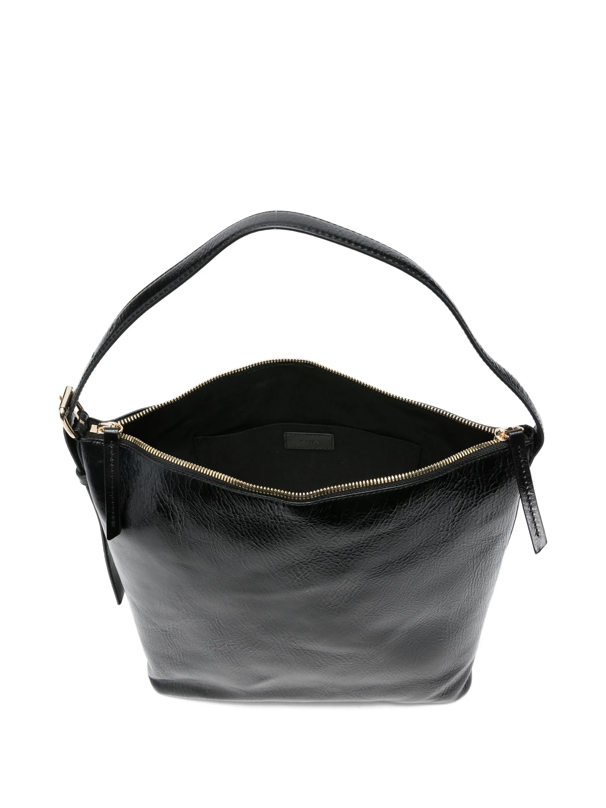 A.p.c. Zip-fastening Leather Shoulder Bag - 4