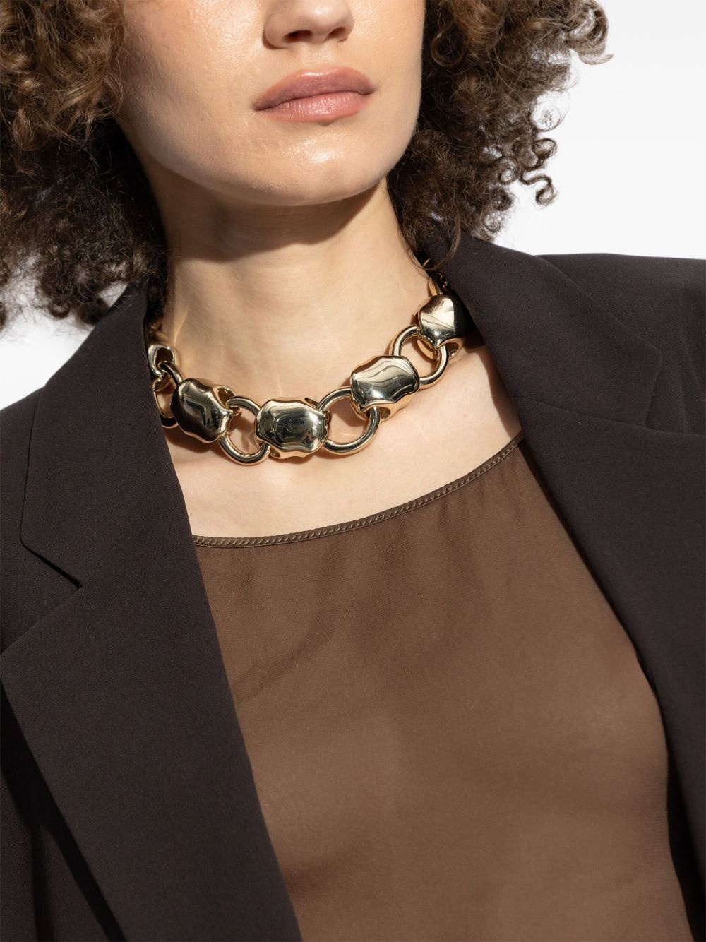 rolo-chain necklace - 2