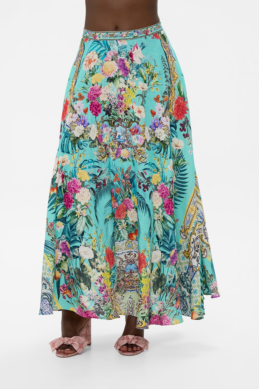 MAXI CIRCLE SKIRT - 5
