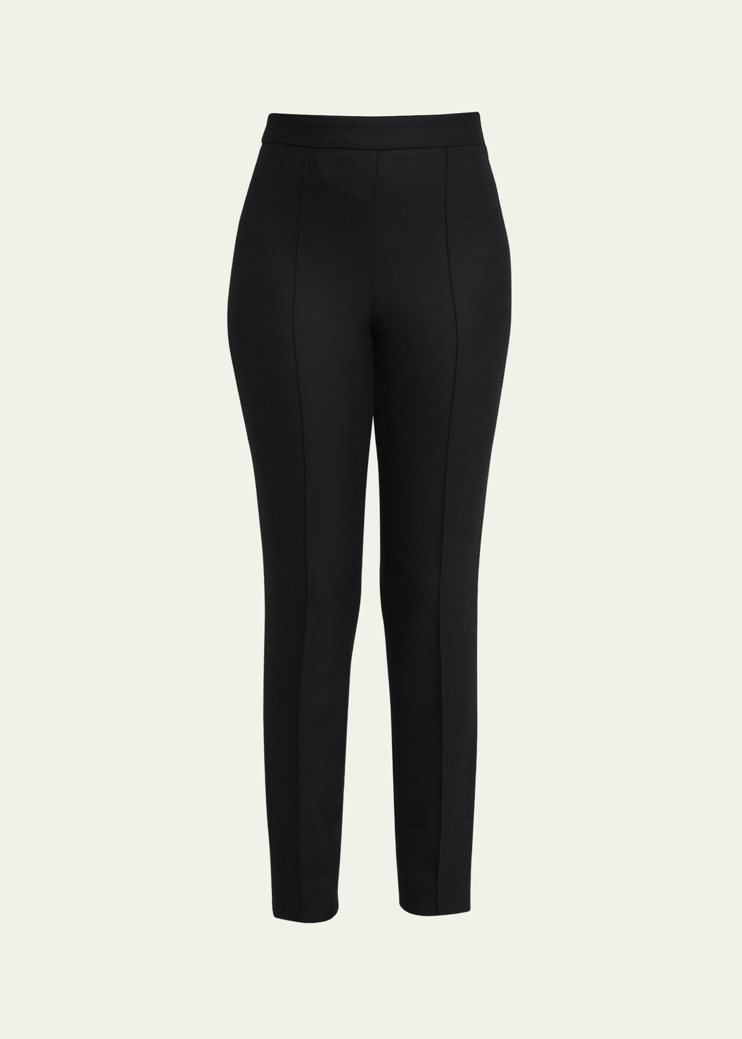 Mick Slim Leg Flannel Cashmere Trousers - 1