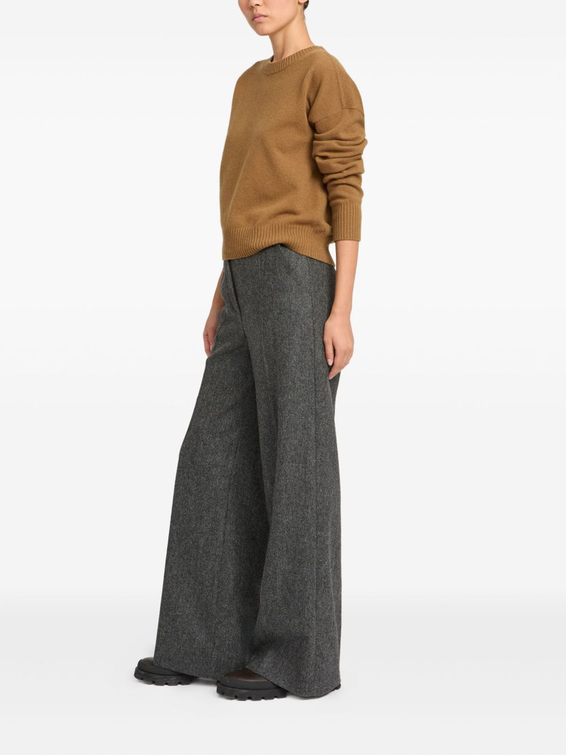 flannel tailored trousers 4