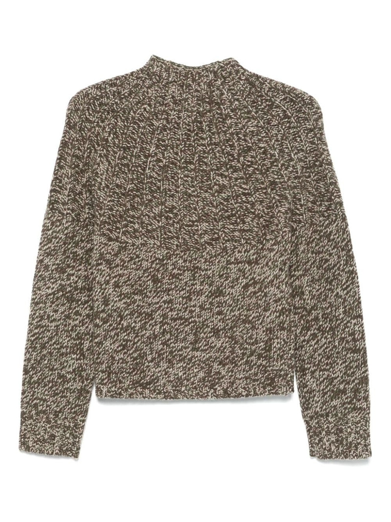 Aspesi mélange-effect sweater outlook