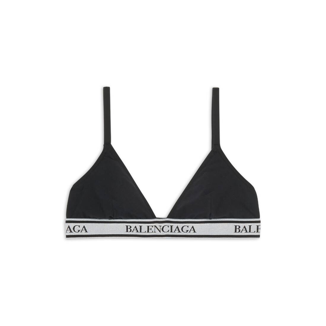 Women's Elastic Bra in Black - 1