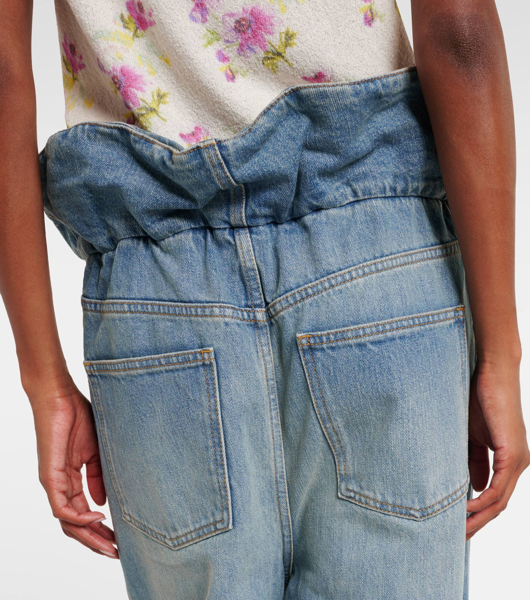Flamenco high-rise wide-leg jeans - 6