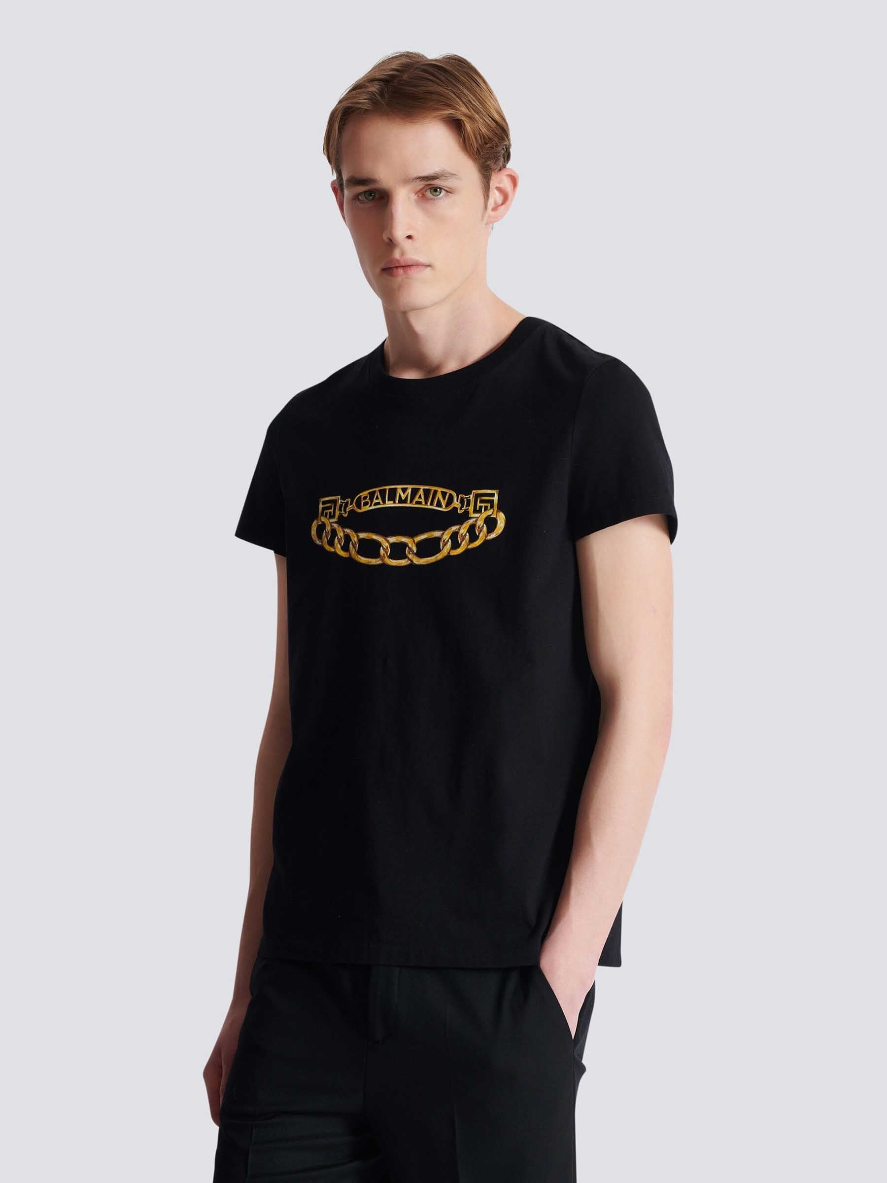 CHAIN LOGO T-SHIRT - 3
