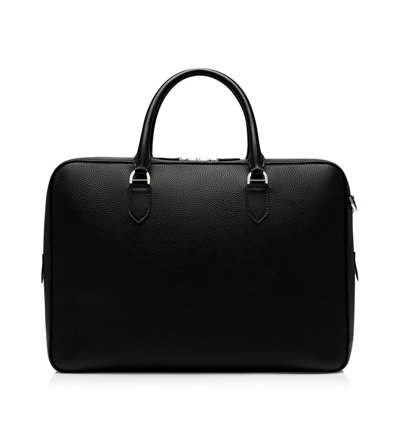 GRAIN LEATHER ELLIOT LARGE BRIEFCASE 3