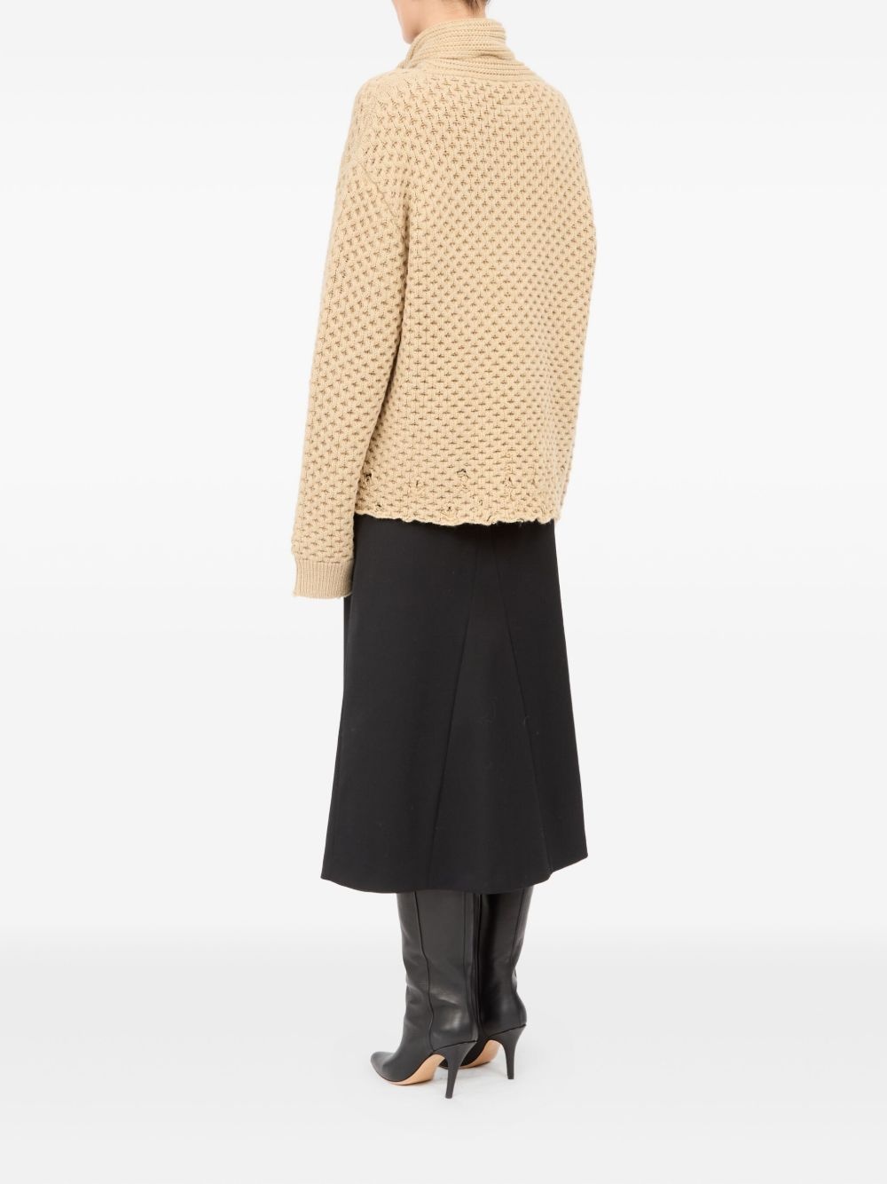 chunky-knit sweater - 5