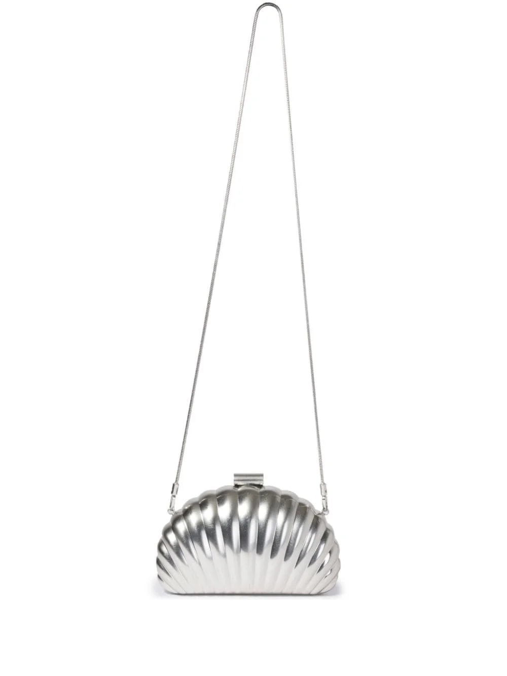 Monet shell-motif clutch bag - 1