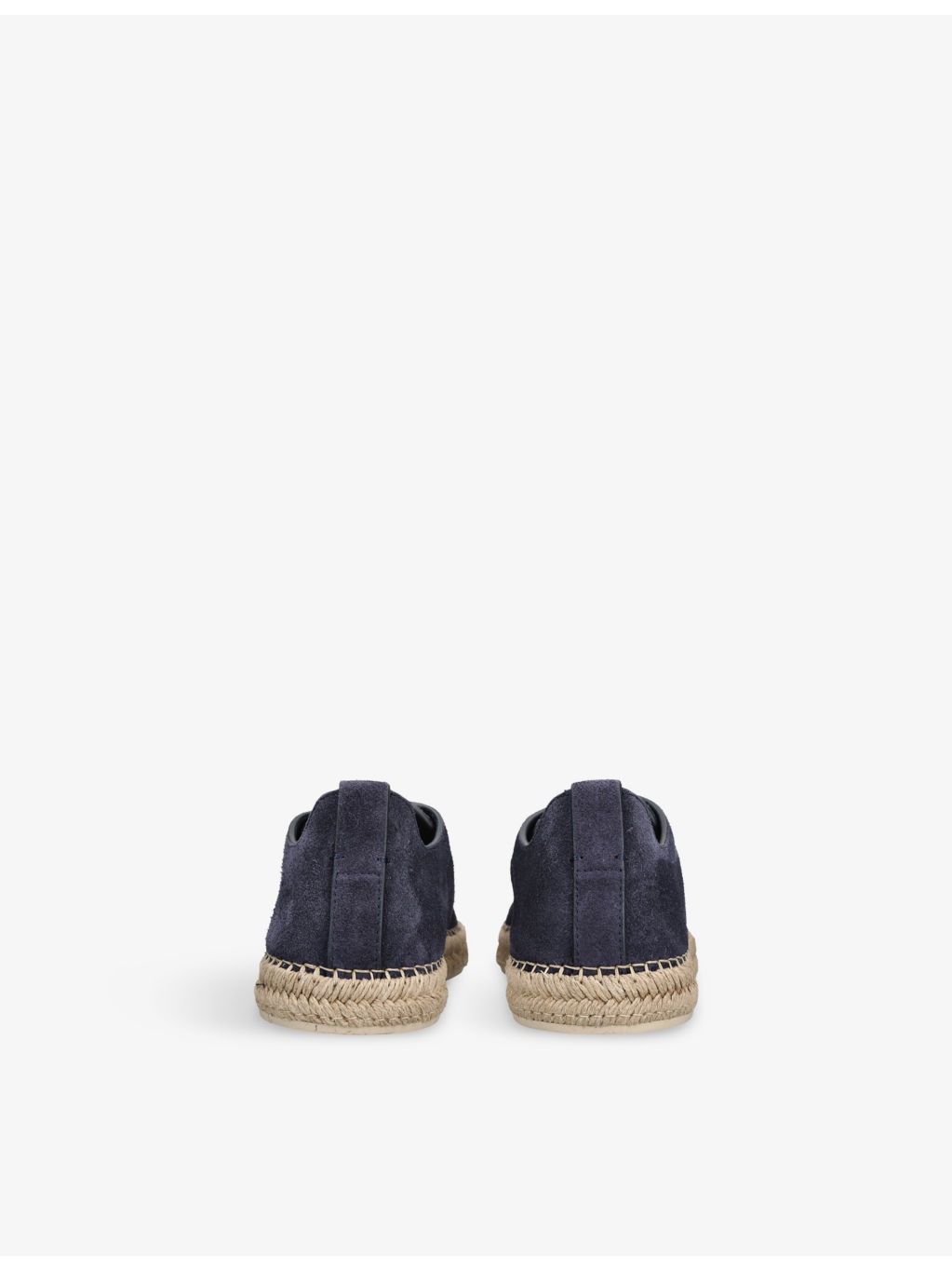Triple Stitch Suede Espadrilles - 4