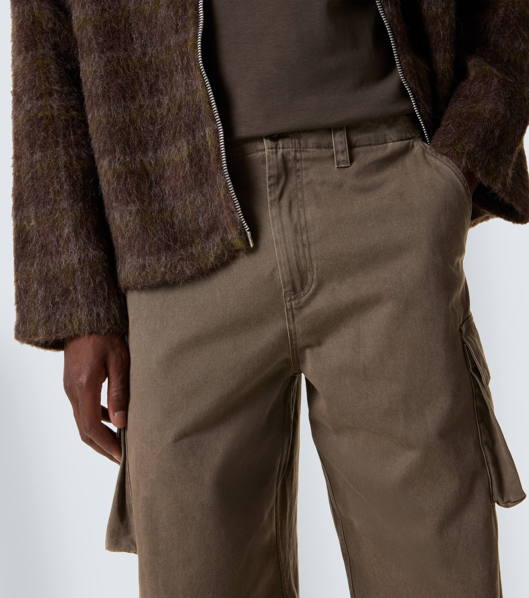 Mount cotton twill cargo pants - 5
