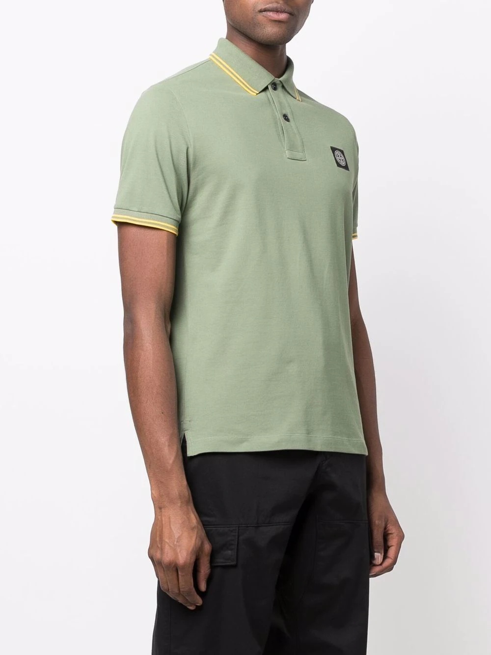 Compass patch polo shirt - 3