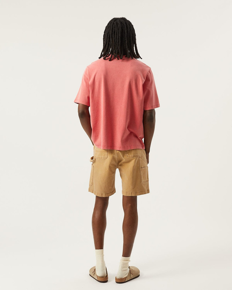 Corridor GARMENT DYE TEE - RED outlook