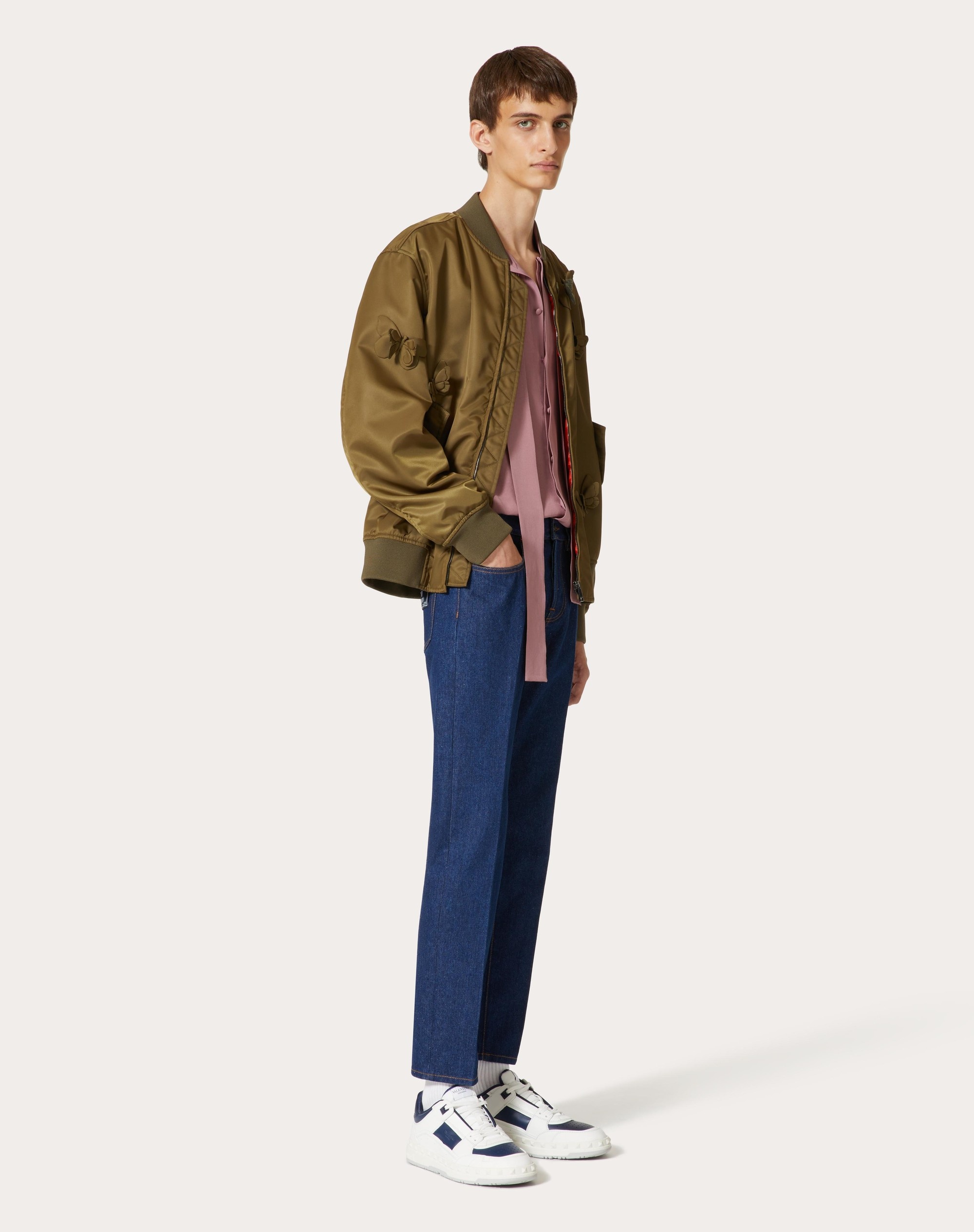 DENIM PANTS WITH MAISON VALENTINO TAILORING LABEL - 2