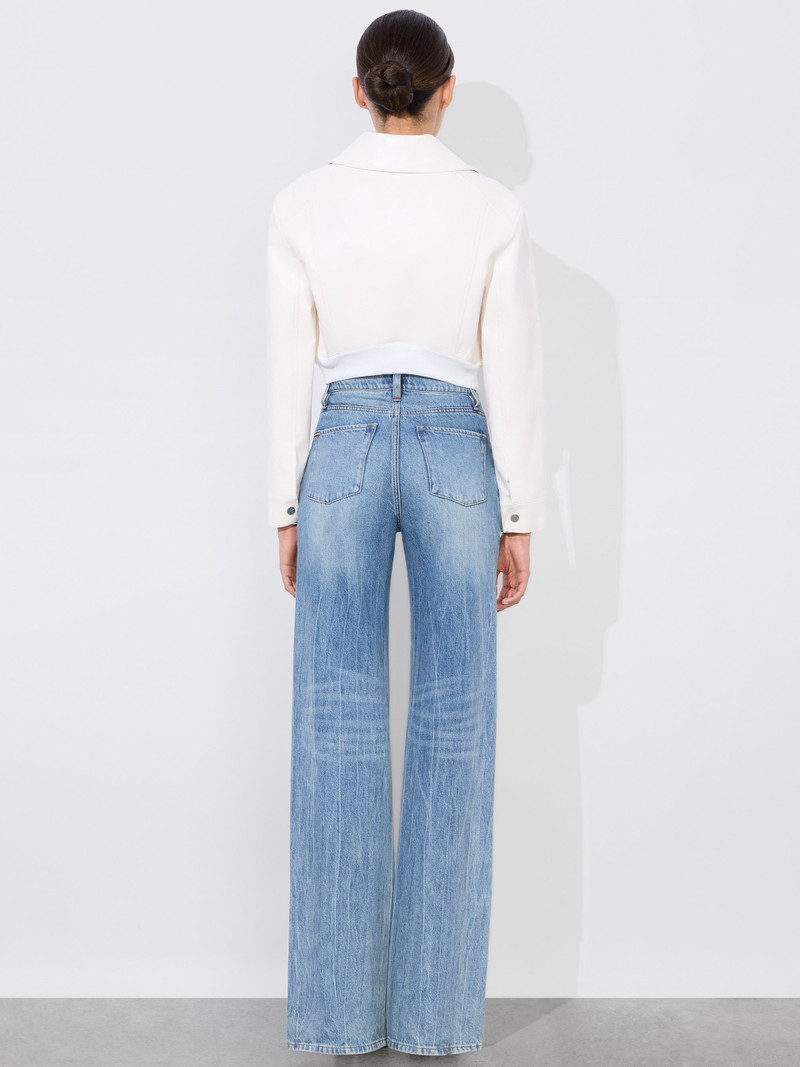 Alice + Olivia HYDE CROPPED VEGAN JACKET outlook