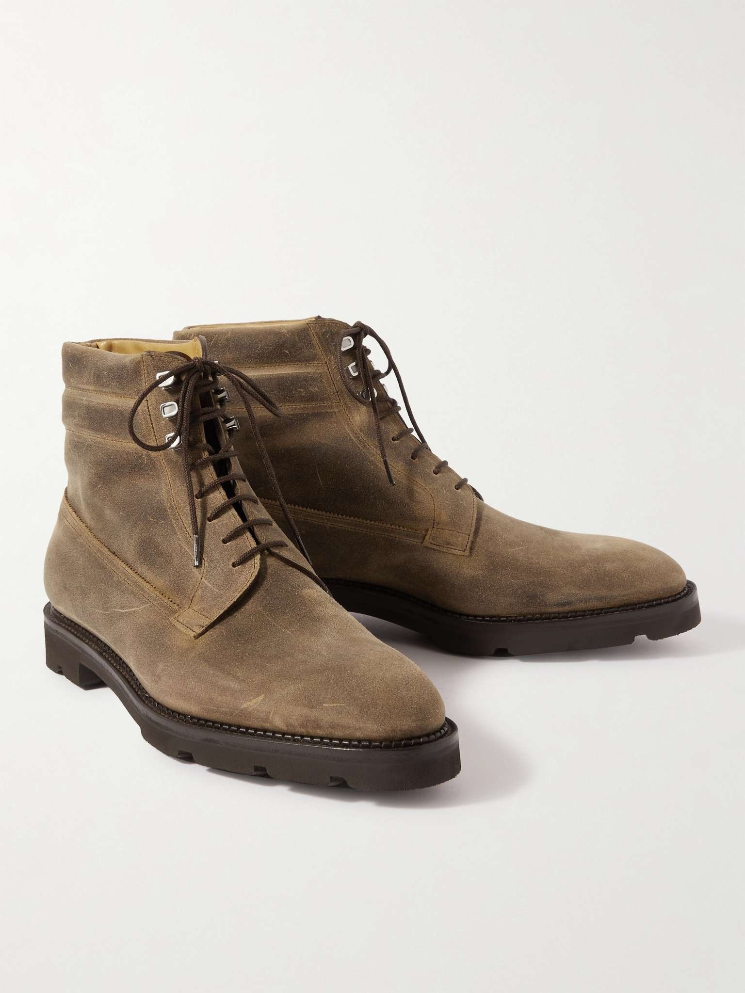 Alder Waxed-Suede Boots - 4