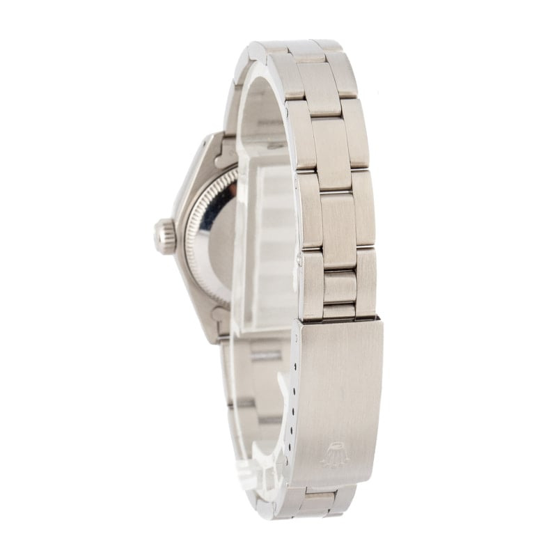 Lady Rolex Date Ref 69160 Silver Dial - 3