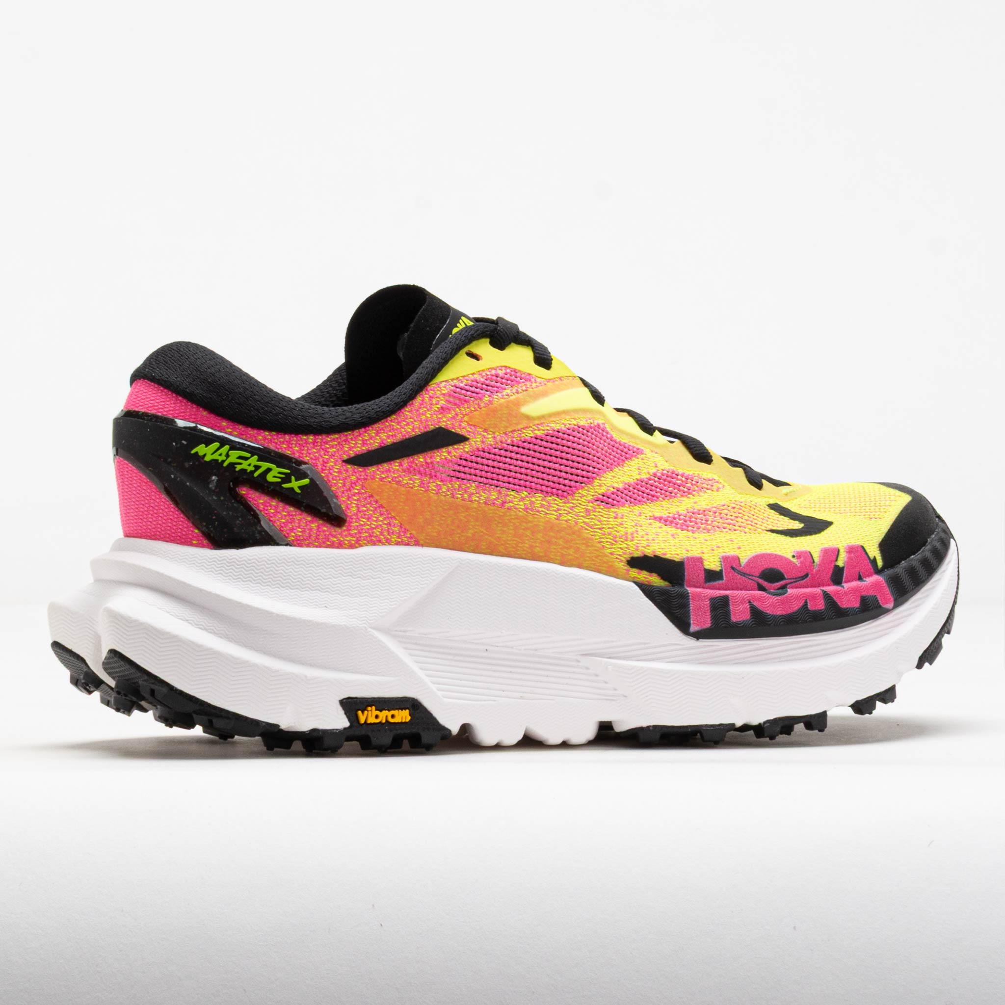 HOKA Mafate X Women's Neon HOKA Citrus/Neon Rose - 6