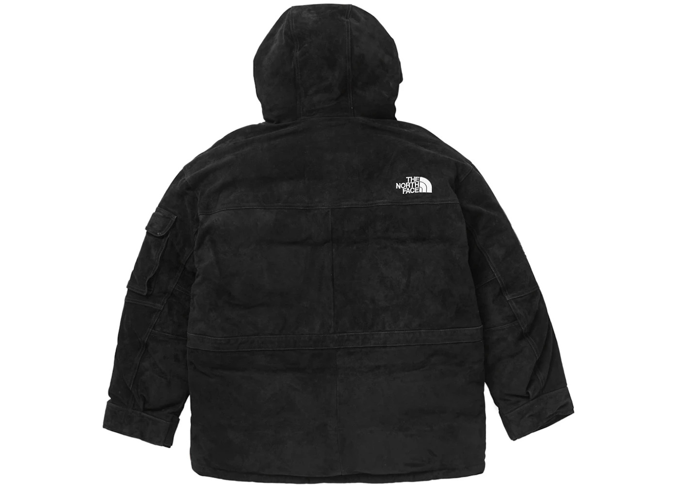 Supreme The North Face Suede 600-Fill Down Parka Black - 4