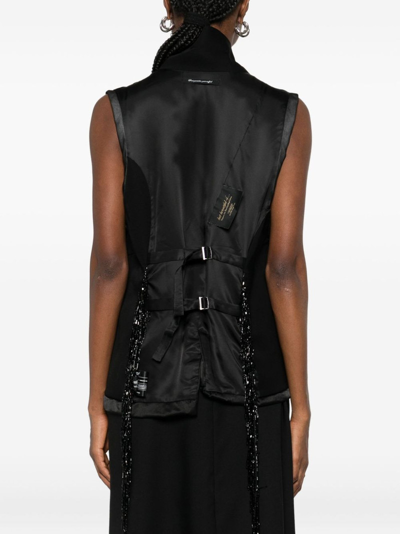 bead-embellishment waistcoat 4